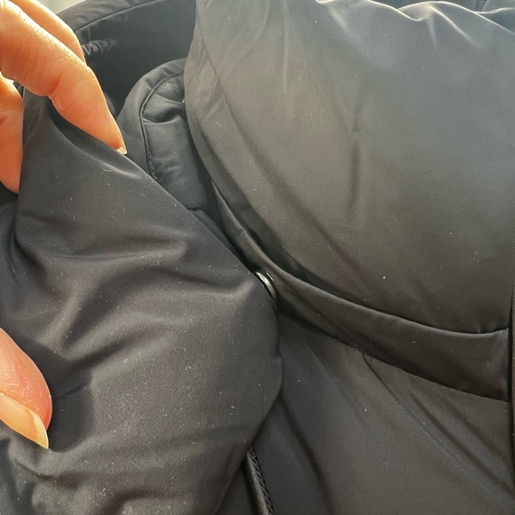 NWT Mackage Farren Long Black Puffer Coat XL - Picture 7 of 10